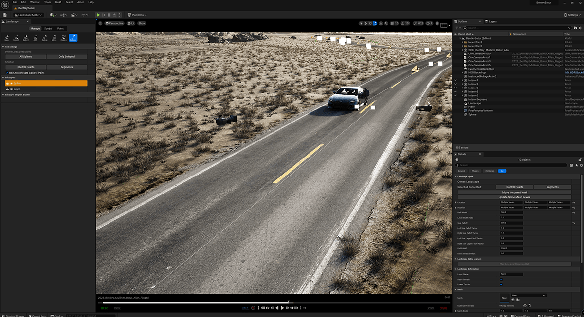 Vehicle visualization Car Commercial CGI