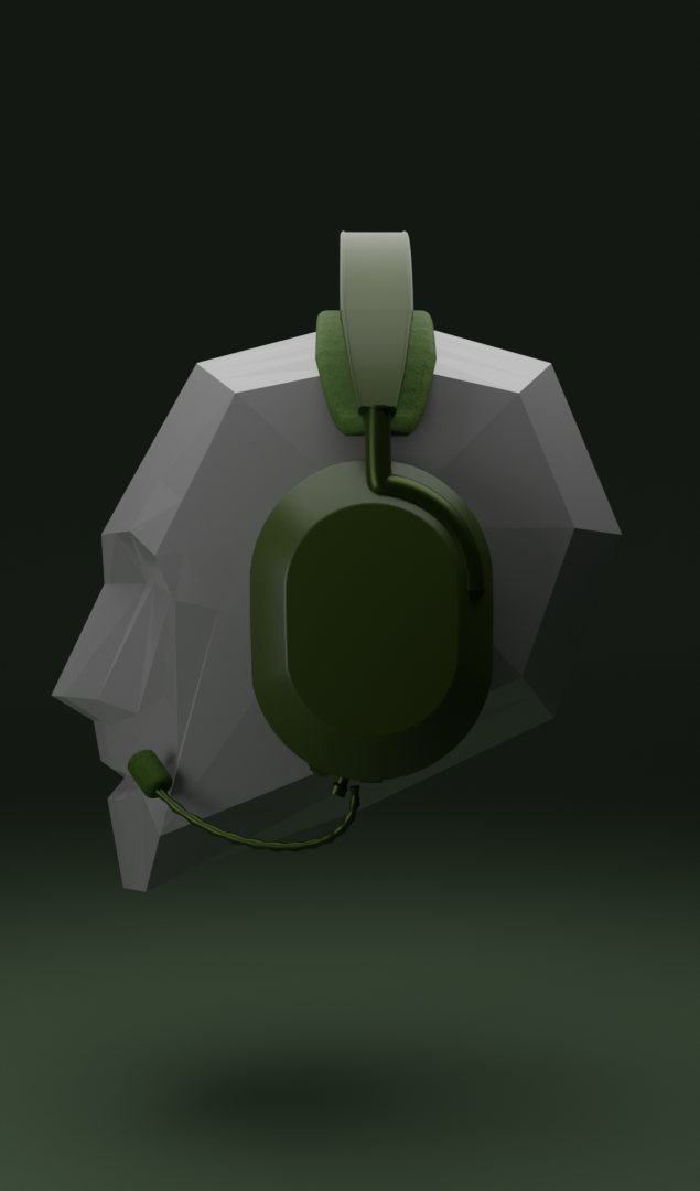 3D Modelling modelling headphones Headphone 3D Headphones design