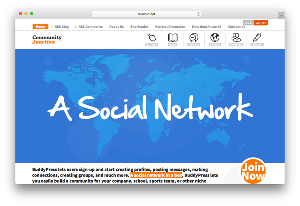 BuddyPress Themes Social Network Themes Community Themes Intranet themes Extranet themes wordpress themes Wpchats