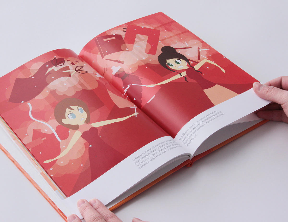 book print editorial vectors Magic   illustrations children storybook storytelling  