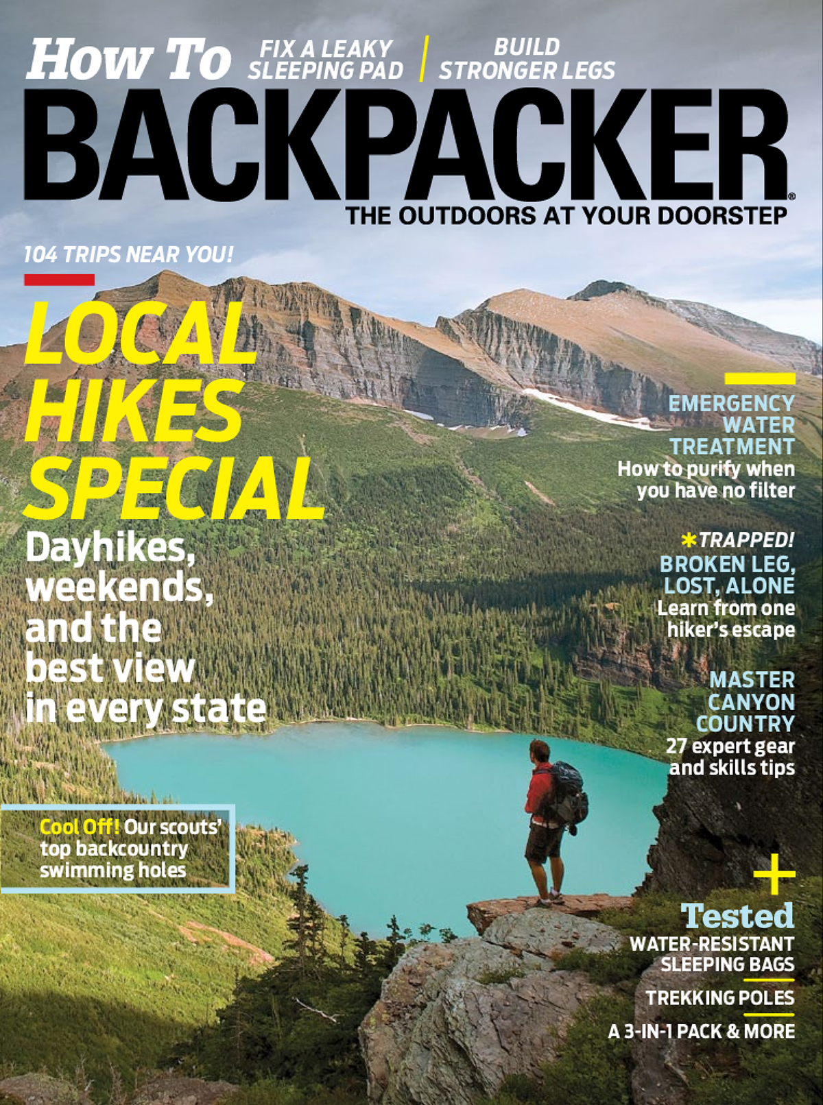 Backpacker magazine art mount everest