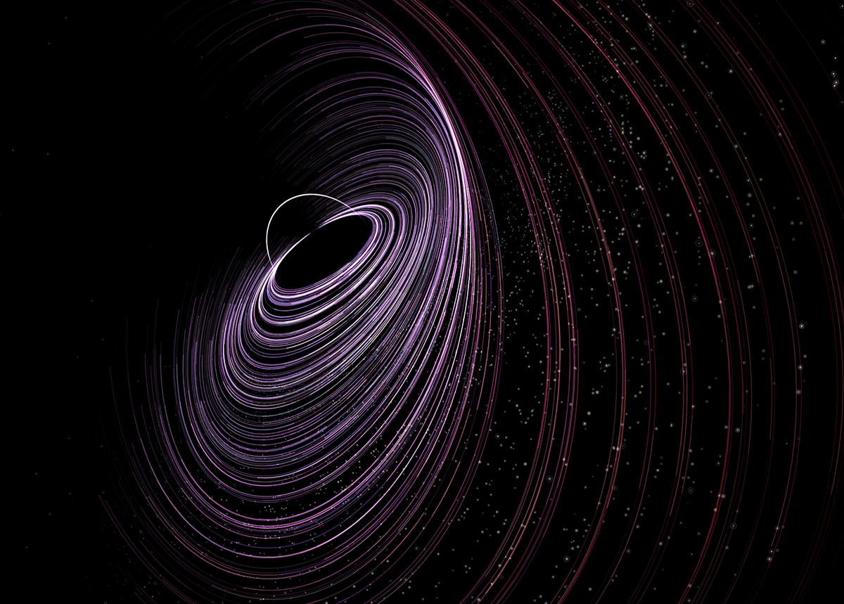 universe galaxy procedural generating JavaScript code graphic visual design