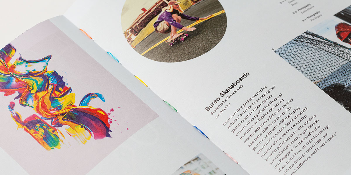 graphic editorial print Layout design paper