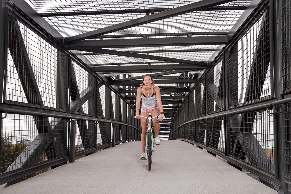 Adobe Portfolio Cycling biking Bicycle riding friends trail Urban fitness Health outdoors