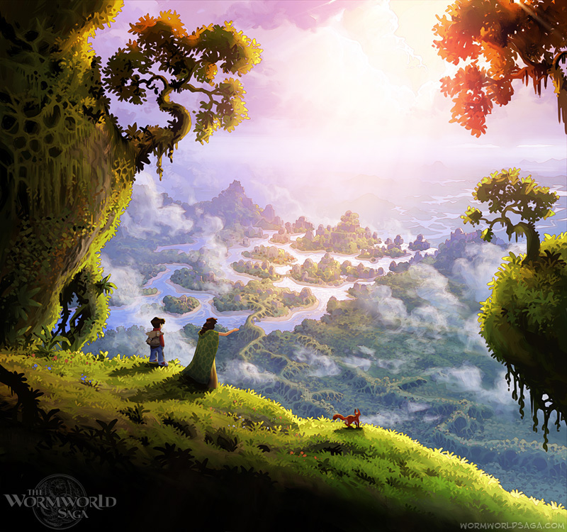 Wormworld Saga Graphic Novel fantasy Fantasy world Great Forest fantasy forest