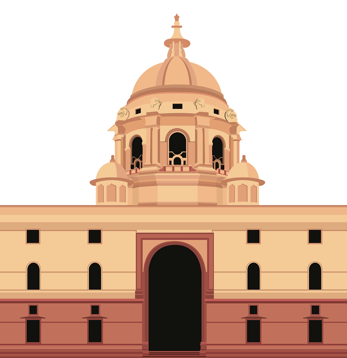 Lutyens delhi edwin lutyen Rashtrapati bhawan India Gate jaipur column secretariat blocks