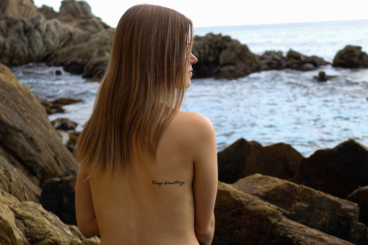 Adobe Portfolio Comfortzone   sea Lloret de Mar Keep breathing Free the nipples Ocean views
