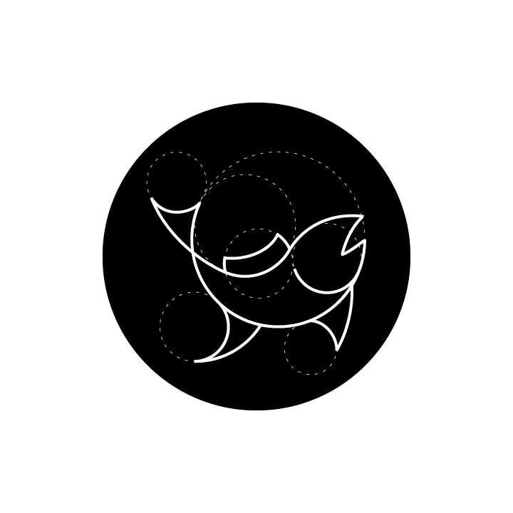 aquarium symbols fish sea horse shark adobe illustrator