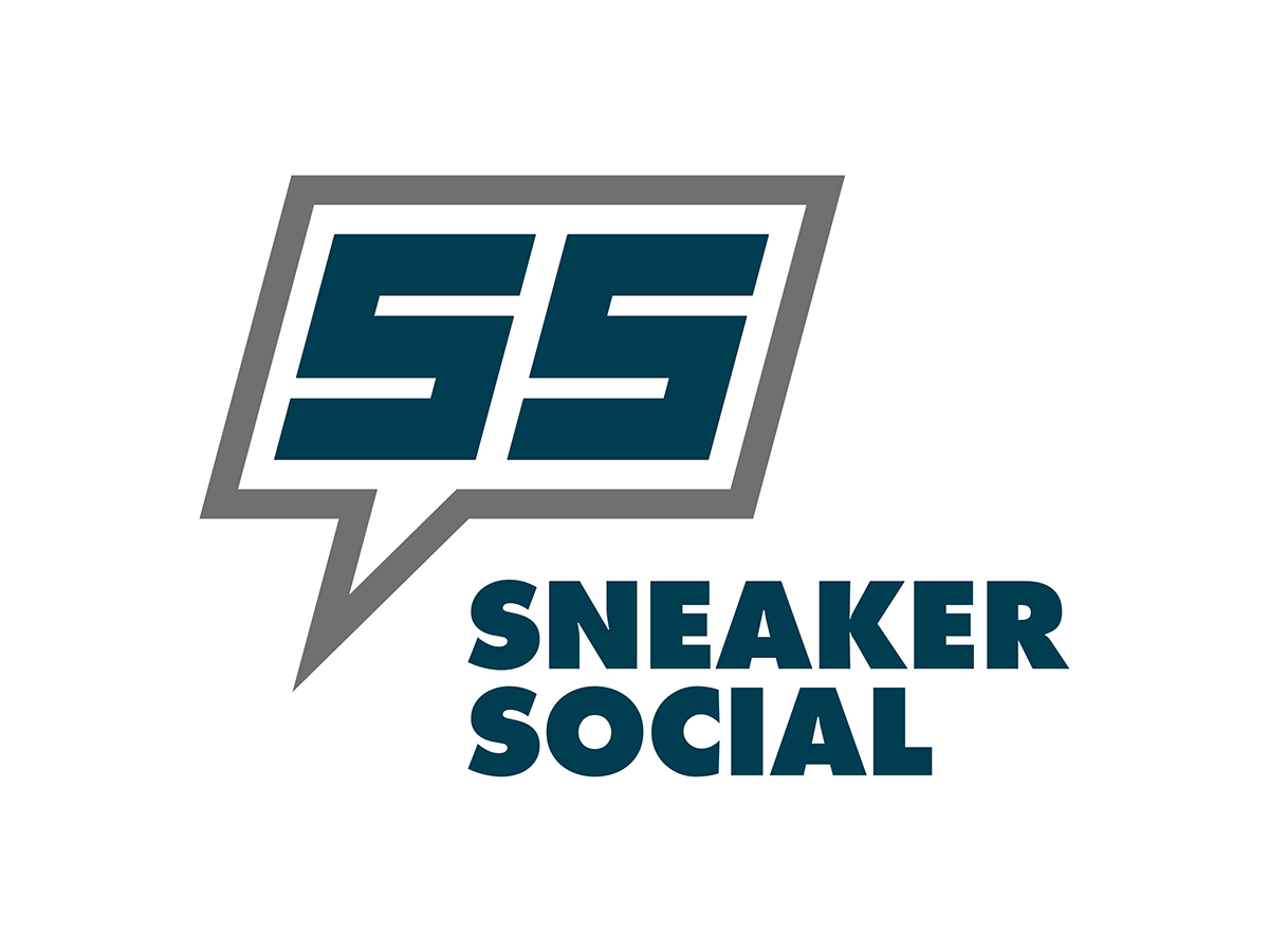 sneakersocial sneakers visual identity logo Logo Design Event Babson 