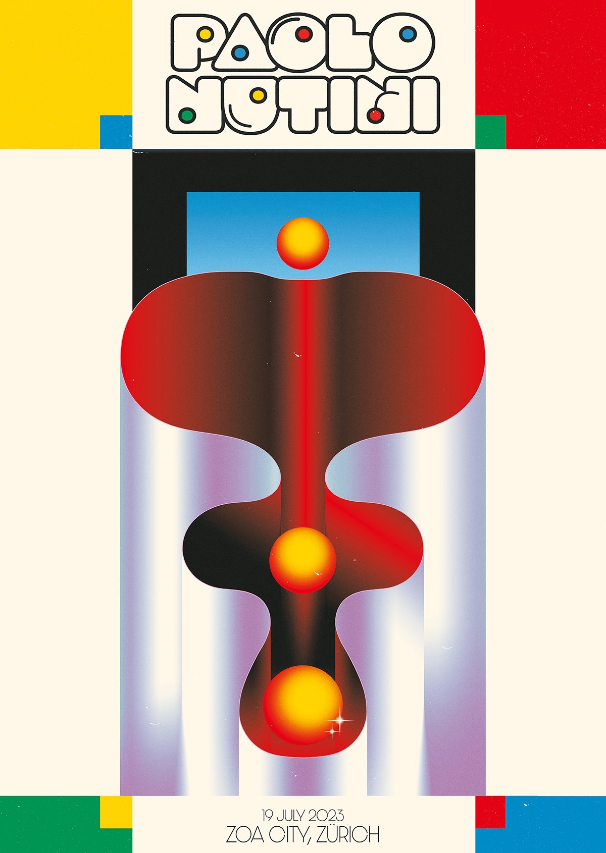 gig poster digital illustration surrealism Poster Design typography design music art Concert art