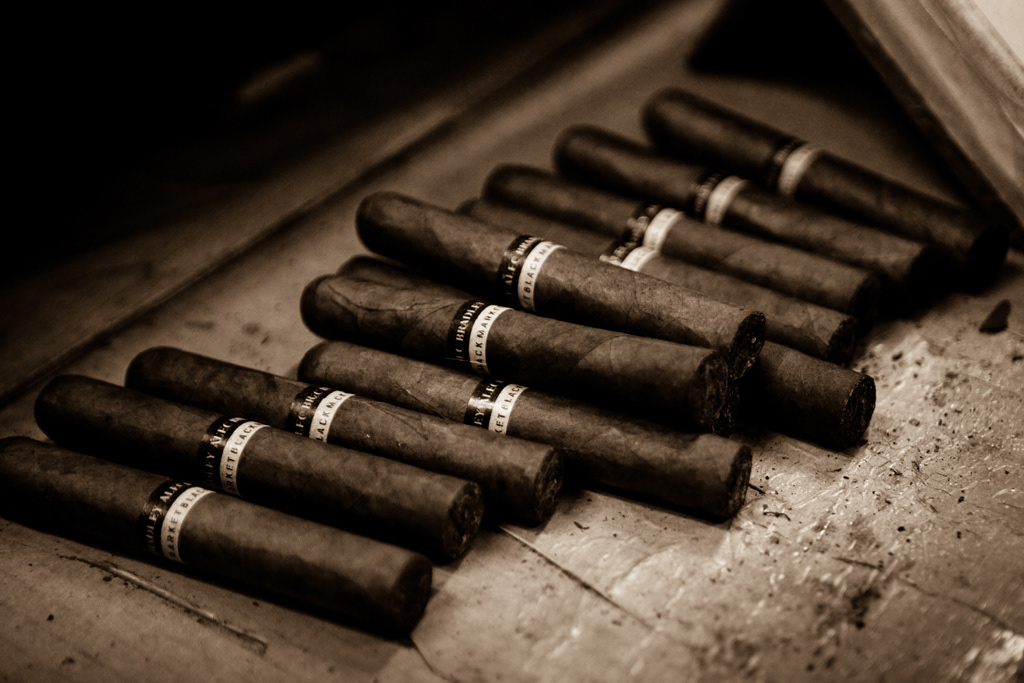 Cigar Factory cigar Honduras Photography  b&w sepia tabacco