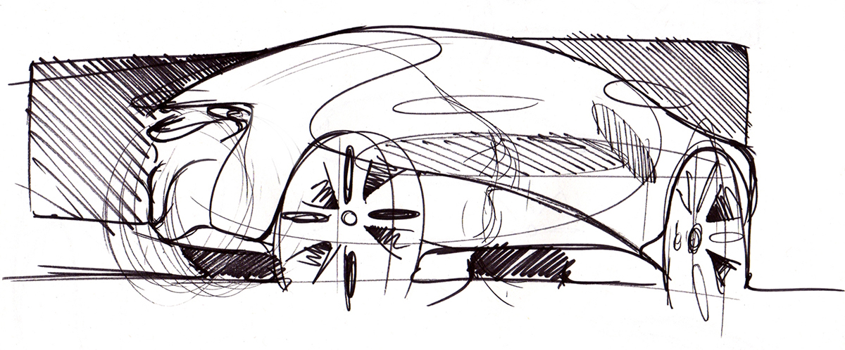 sketch sketches draw car car sketch concept car saddle