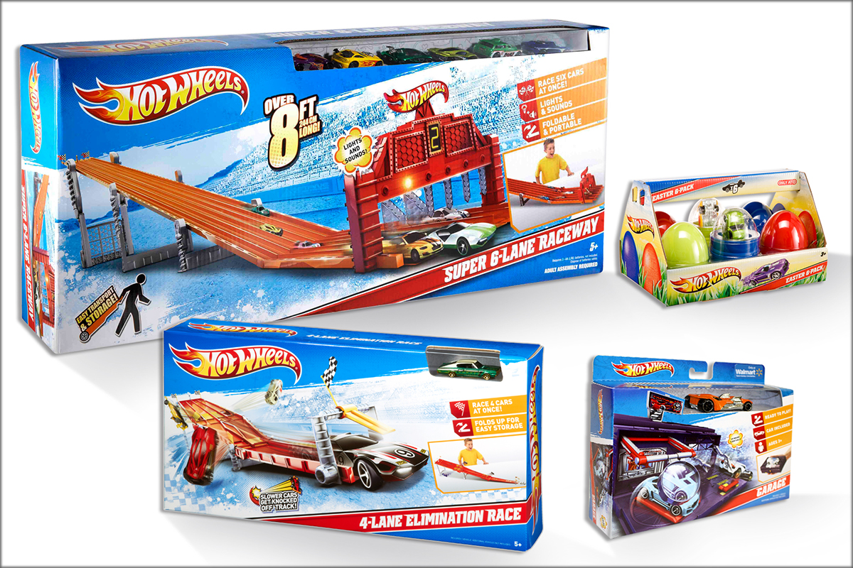 mattel Hot Wheels key-art line-look die-cast cars toy industry Boys Toys toy packaging Brand Creative