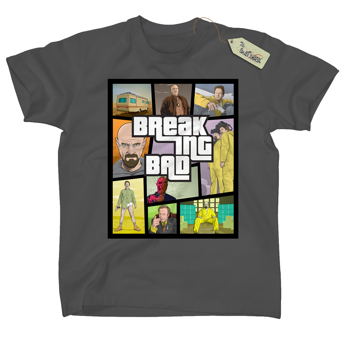 Breaking Bad GTA style t-shirt design on Behance