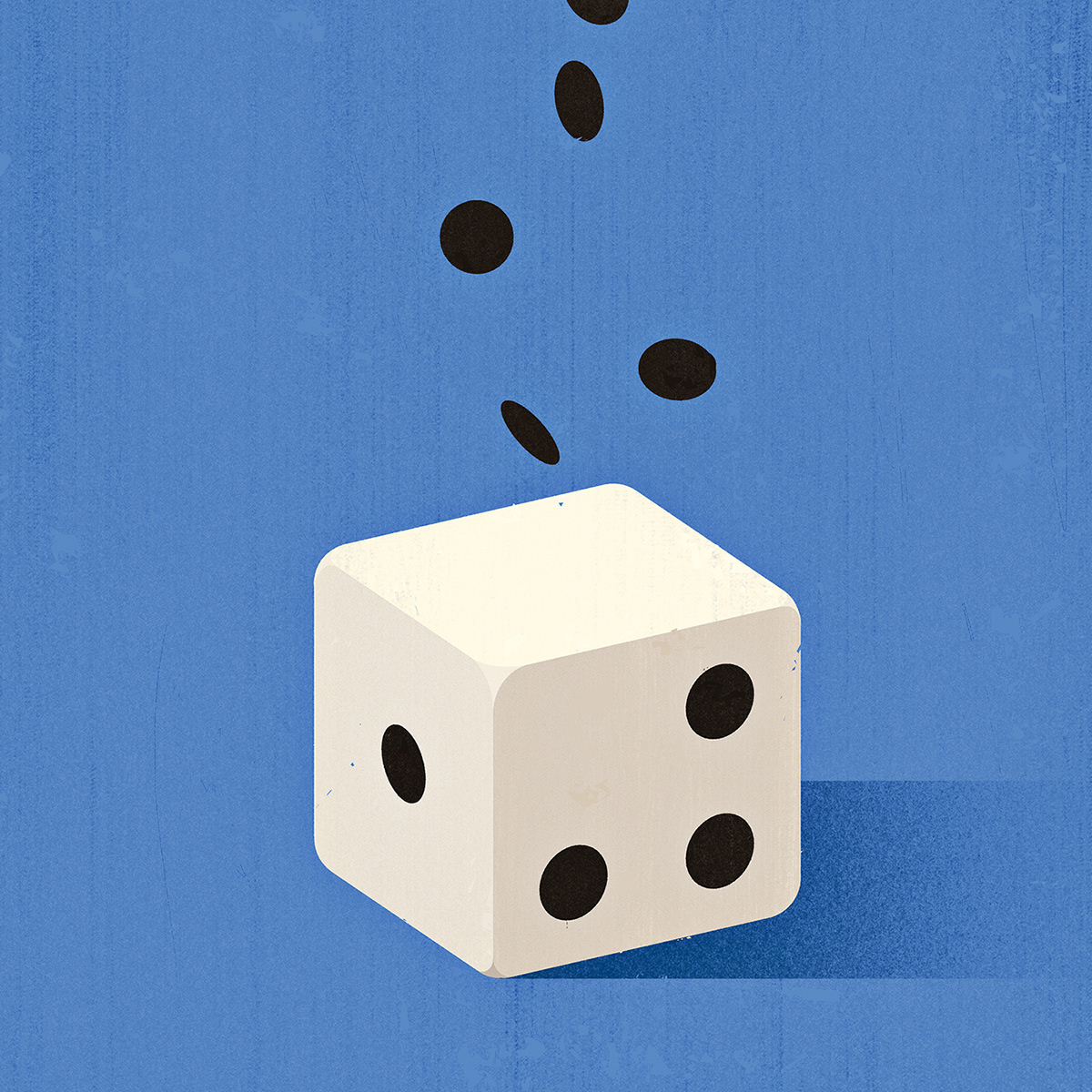 Illustration of a dice