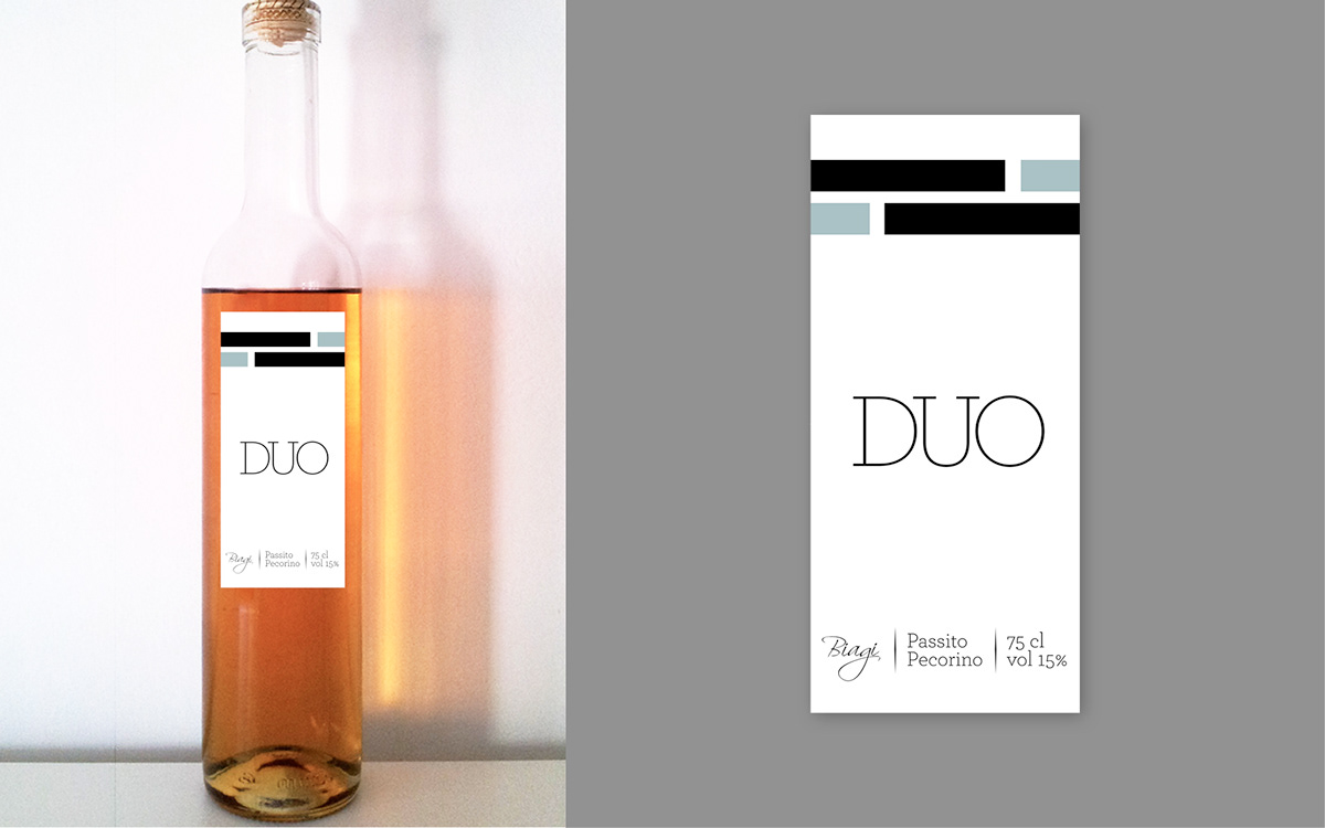 naming straw wine vino passito bianco moderno restyle concept Label