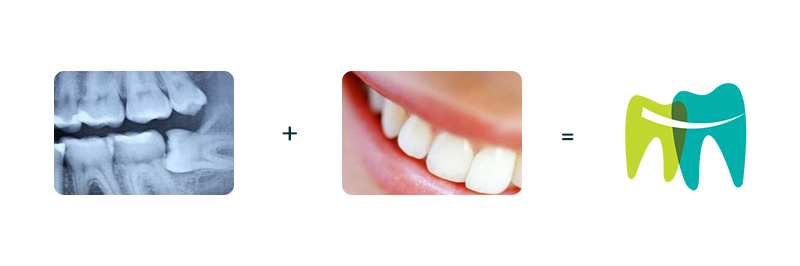 cartão receituário Odontologia logo Logotipo