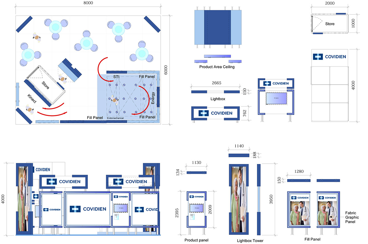 3d design 3d Visualisation exhibitions design graphics medical Freelance