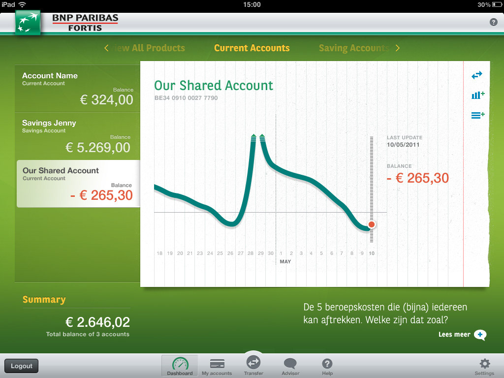 iPad  iphone app Interface design interaction banking