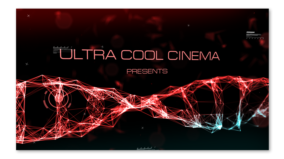 abstract cinematic cool dark DNA epic hi-tech medical opener plexus Polygons sci-fi Technology trailer Triangles