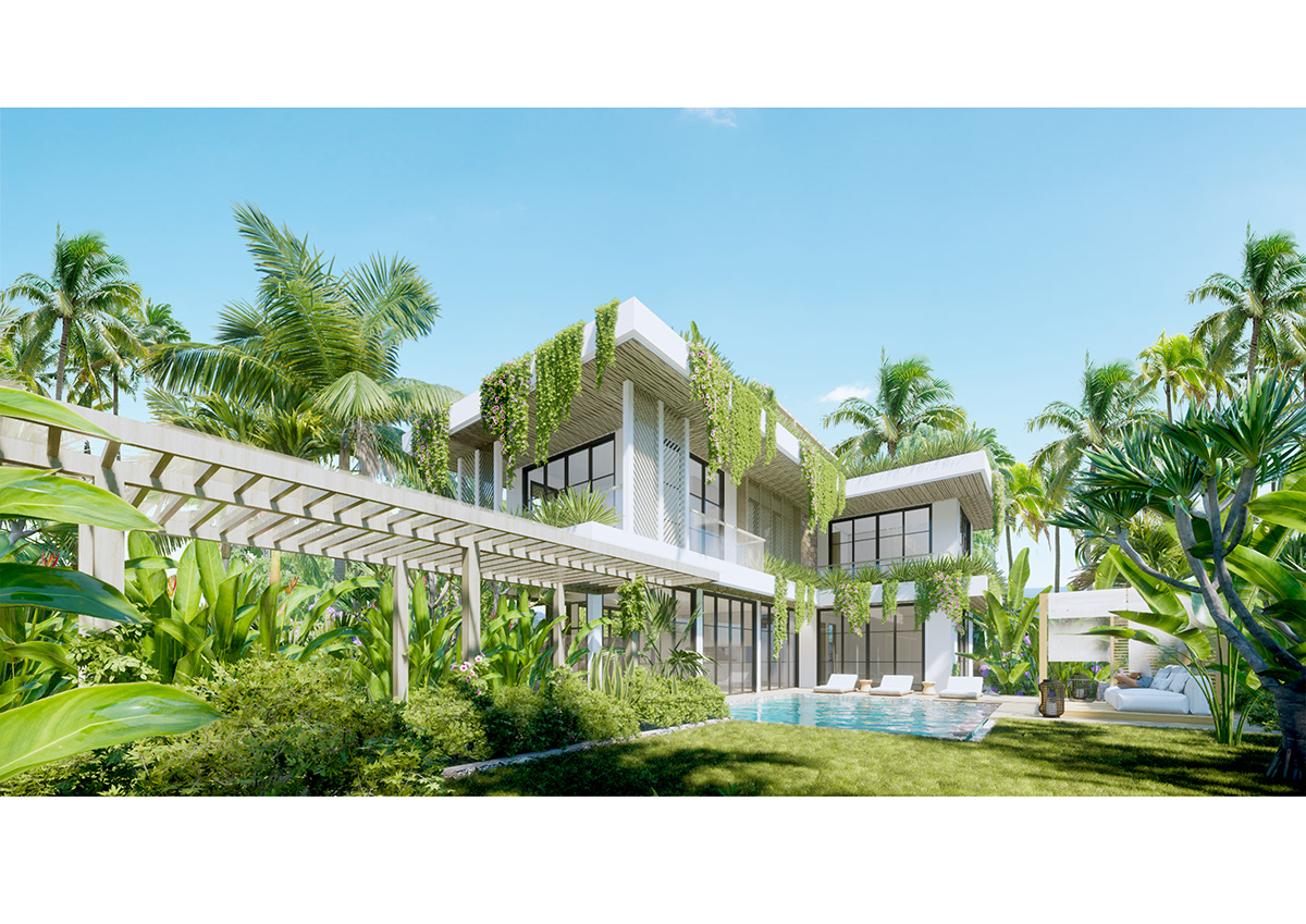 3D architect architecture archviz hotel ILLUSTRATION  Interior interior design  residential Villa