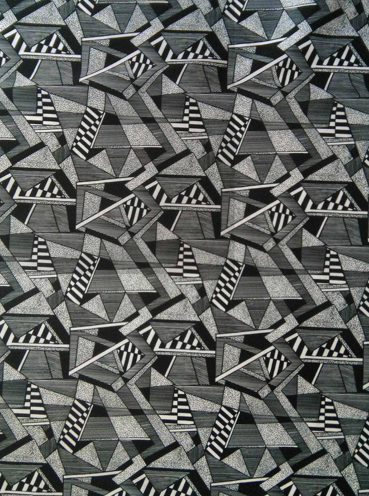 jacquard print pattern textile geometric