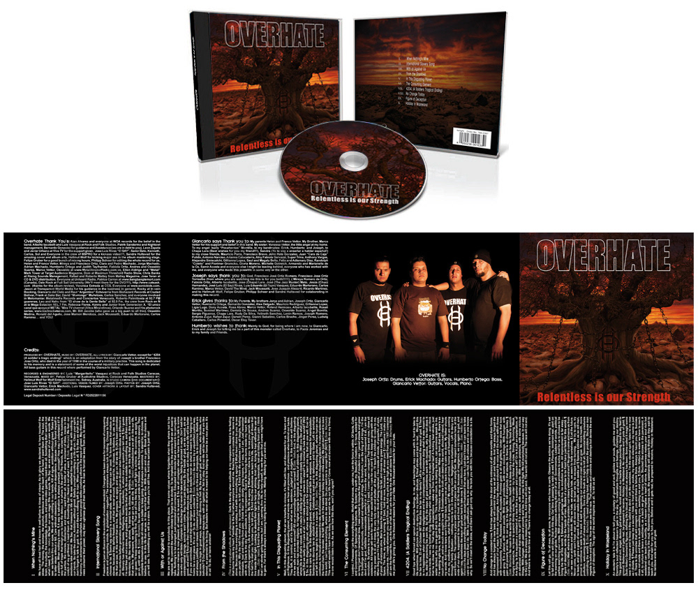 cover artwork cd Album band folder book metal goth concept