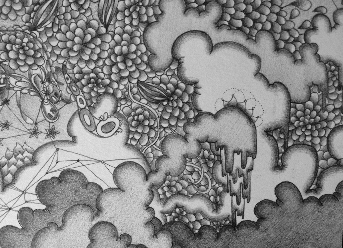 graphite paper detail doodle sketch pencil