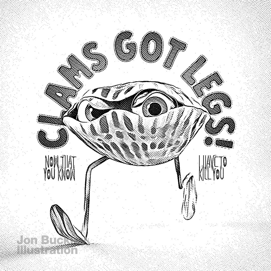3D b.c. cartoon clam inkblot Johnny Hart rubberhose vintage