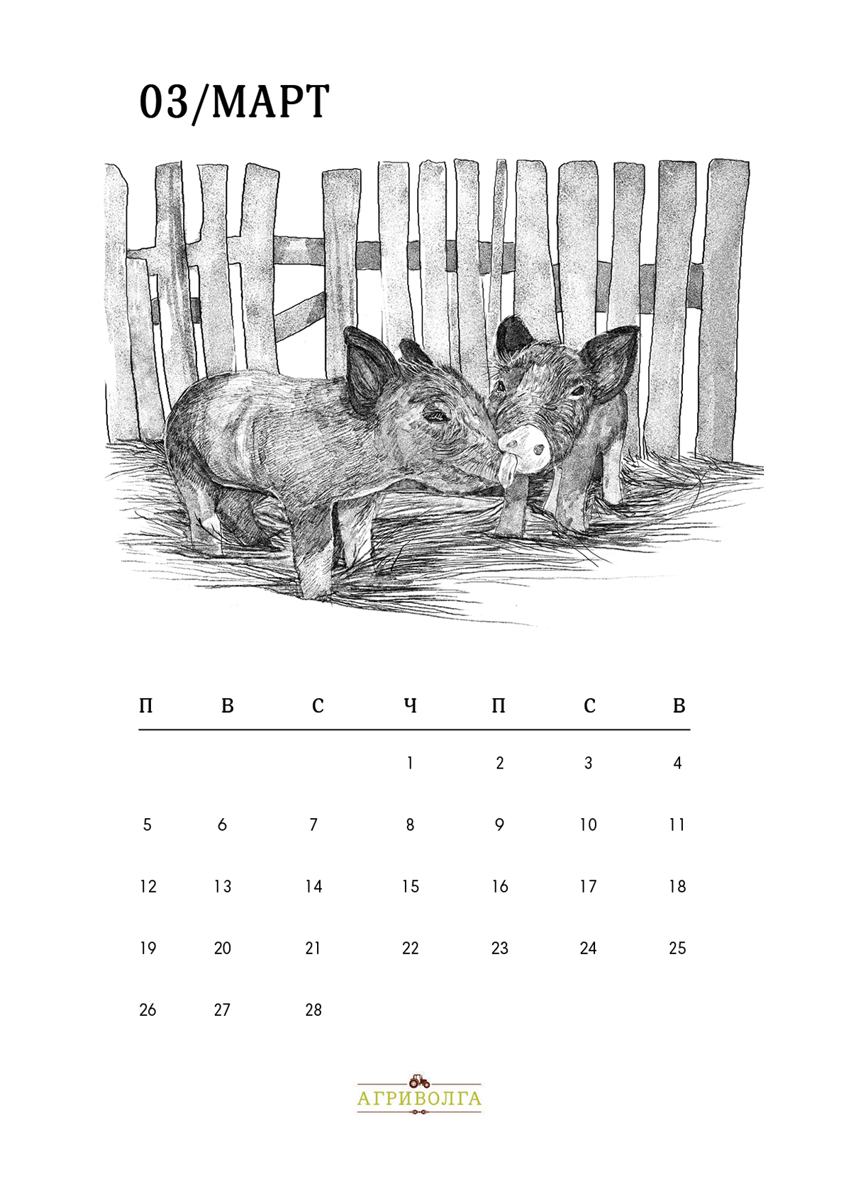 calendar art pen dots corporate ILLUSTRATION  animals