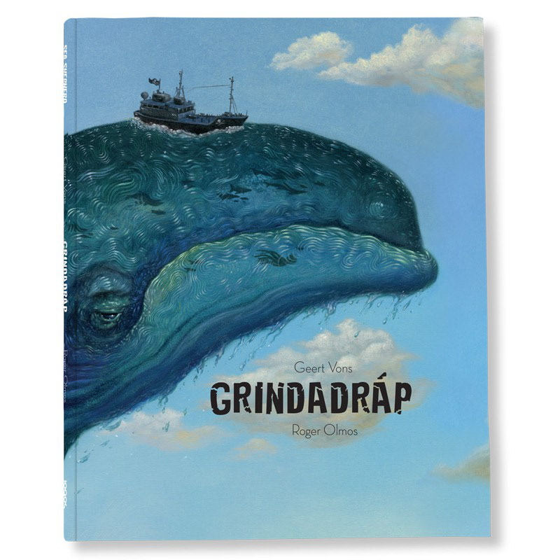 ILLUSTRATION  Roger Olmos Grindadráp sea shepherd books illustrated books vegan animal liberation traditions Whale