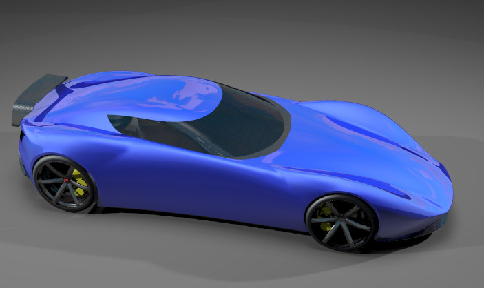 car design Rhinoceros Mockup 3D coupe