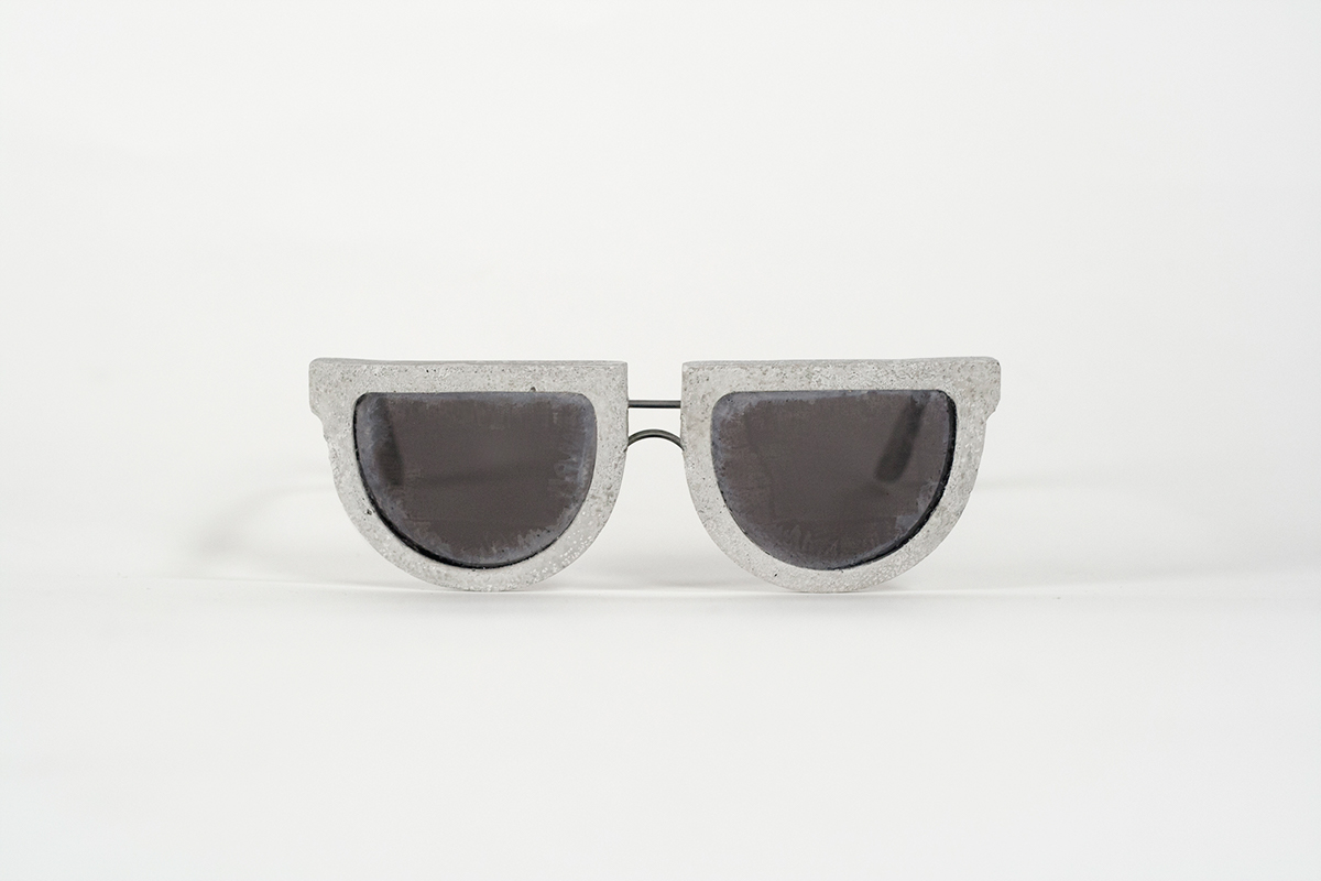 eyewear eyeglasses Sunglasses concrete steel industrial streetwear