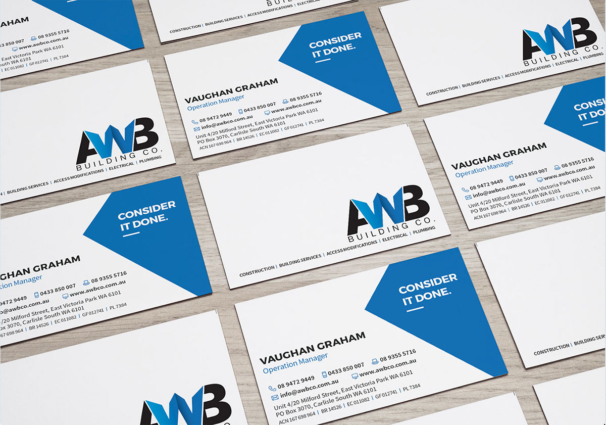 triangle geometric brand identity blue letterhead invoice business card flowchart