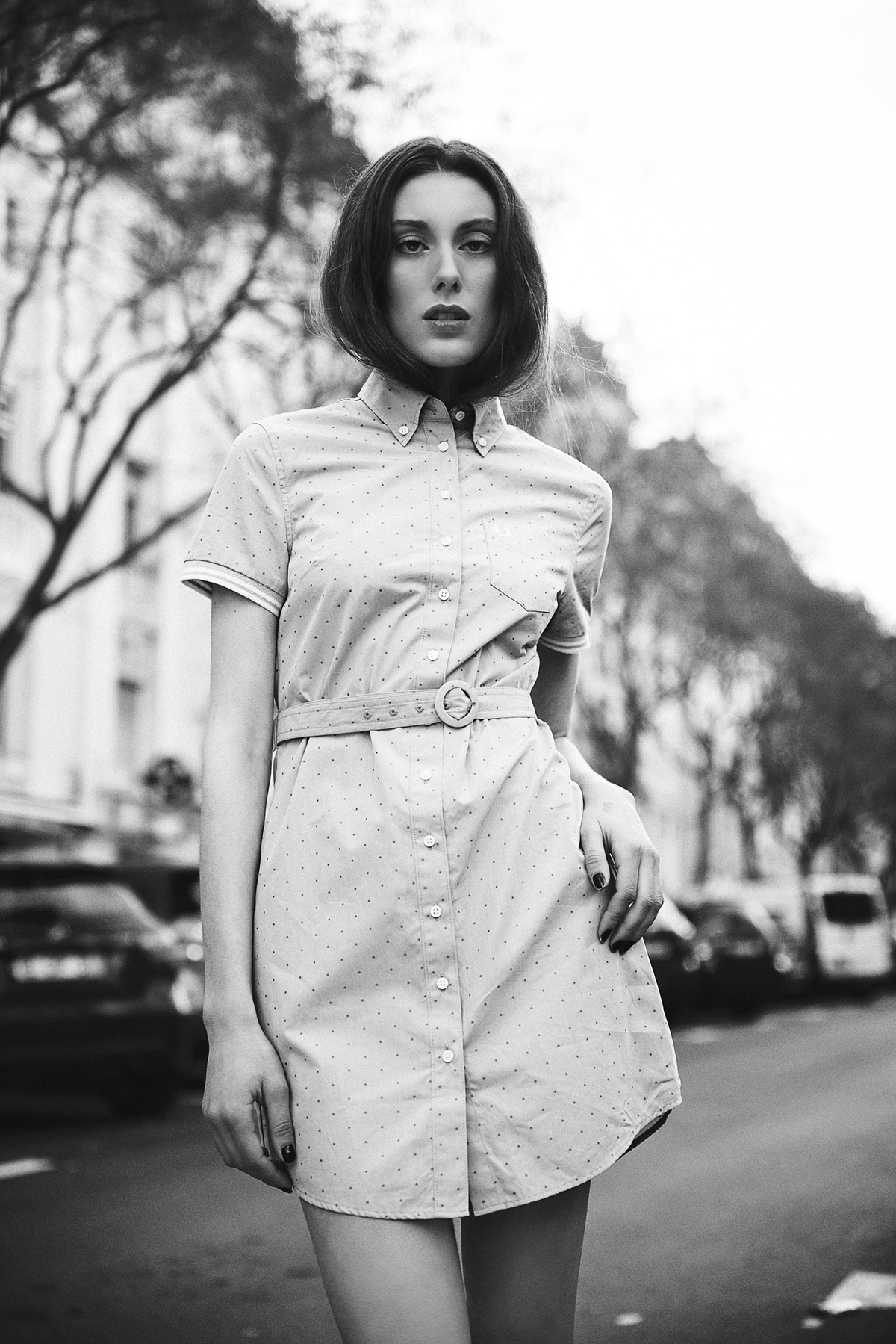 fred perry destroy company styling  stylist face models  Dania Darie 