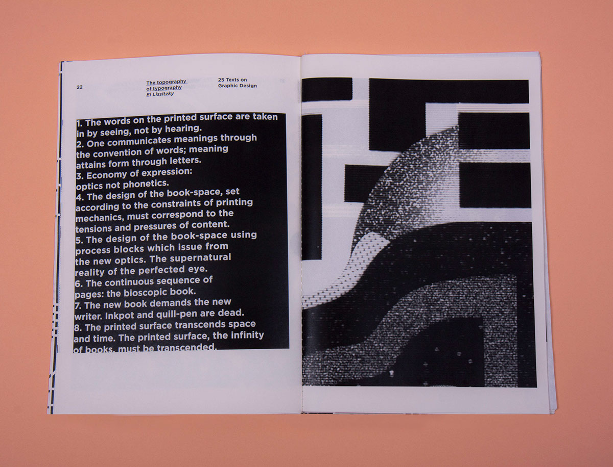 texts graphic design editorial Project cover william morris walter gropius Laszlo Moholy-Nagy El Lissitzky Bruce Mau ben gaydos Ellen Lupton Milton Glaser