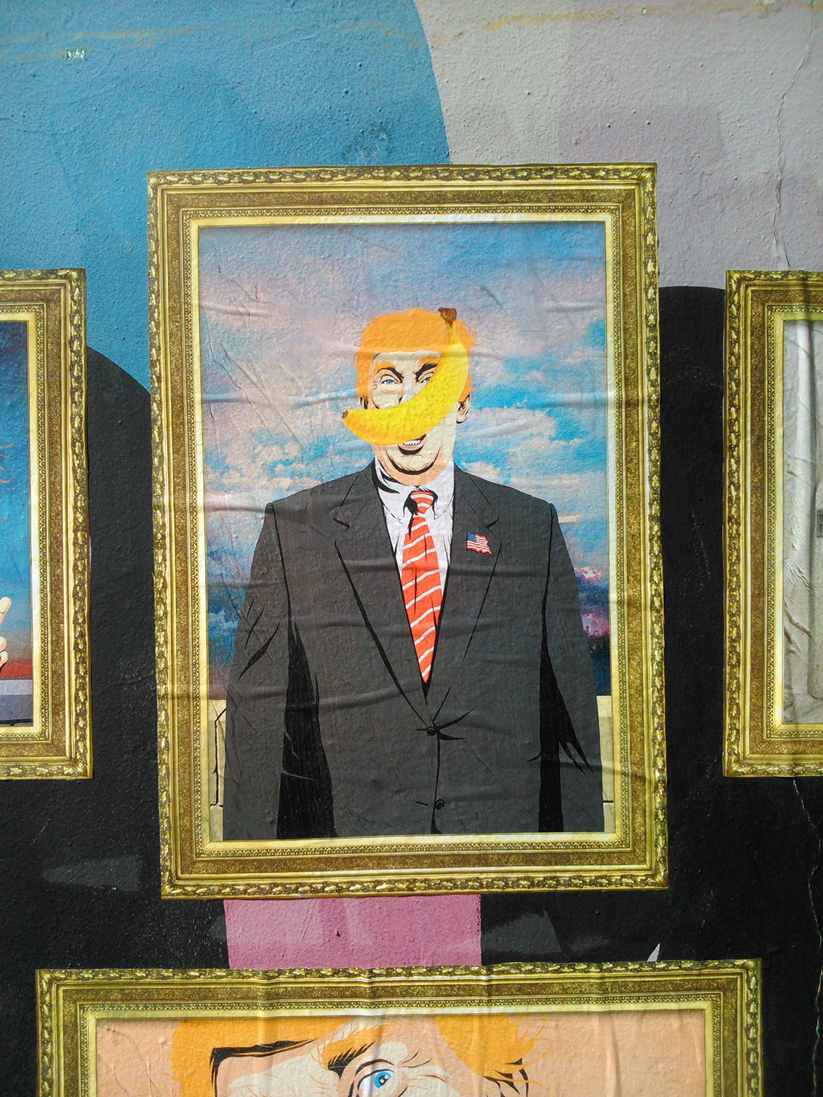 Donald Trump Trump rene magritte art surrealism Paintings Pop Art