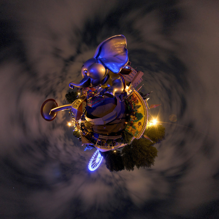 panorama planet "little planet" stereographic