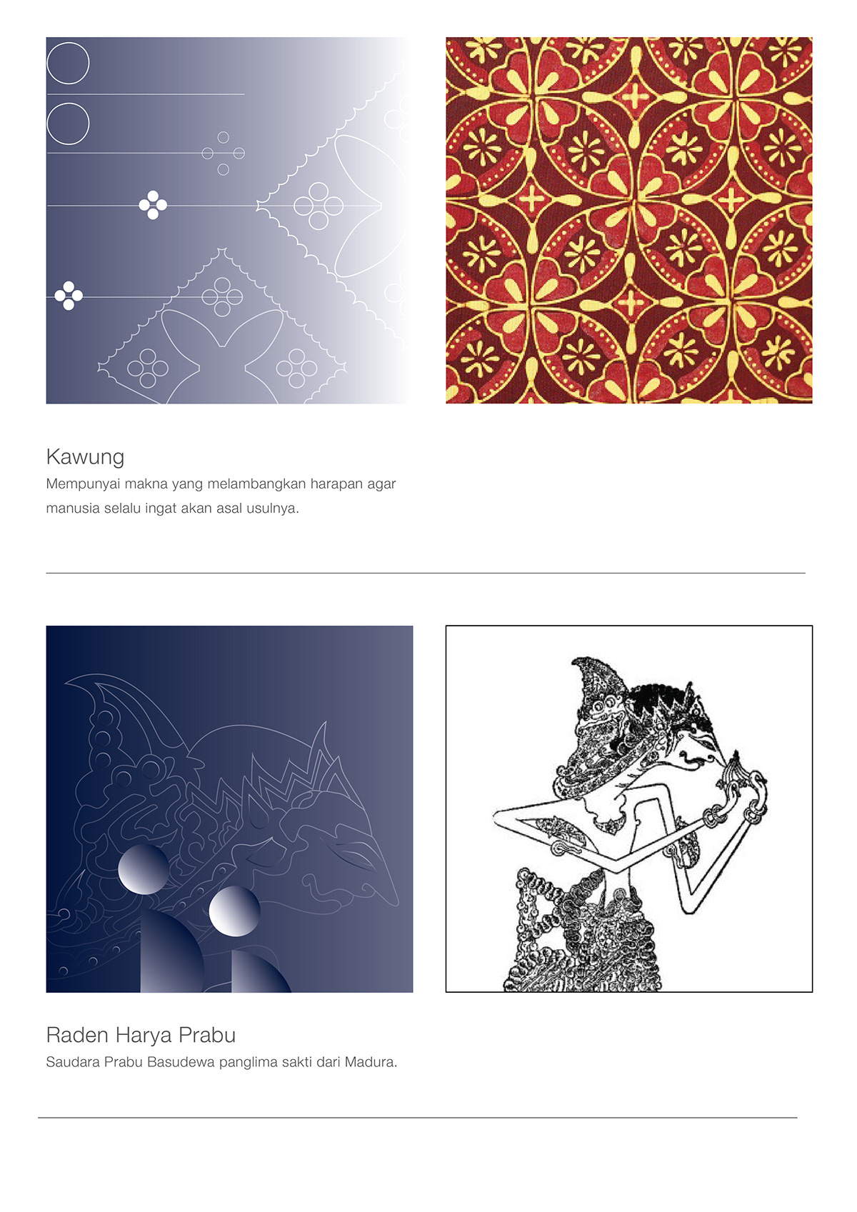 poster musicjazz jazz Exhibition  modern batik Wayang java pattern bauhauss braun grid minimalist