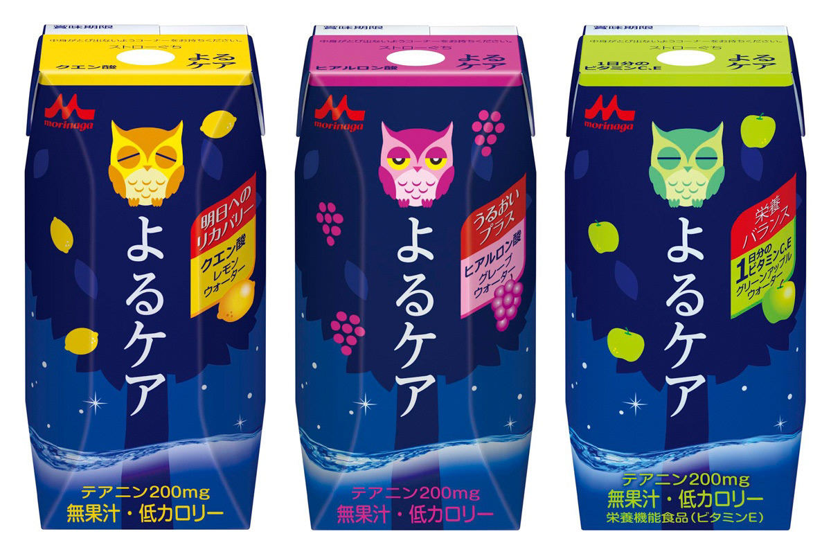 drink japan night owl packaging design よるケア