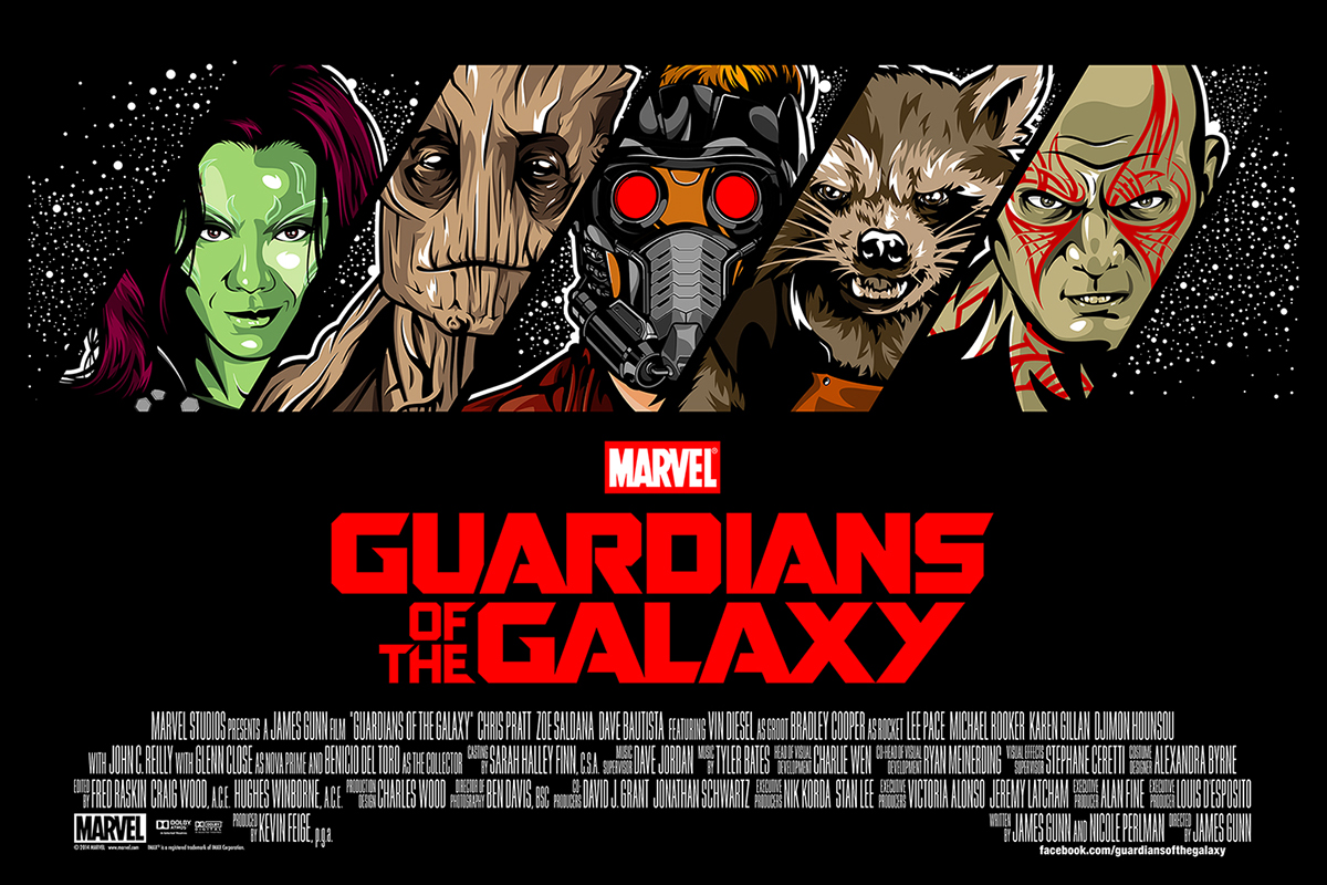 gotg starlord gamora groot rocket racoon Drax vector outlaw maniac THUG galaxy