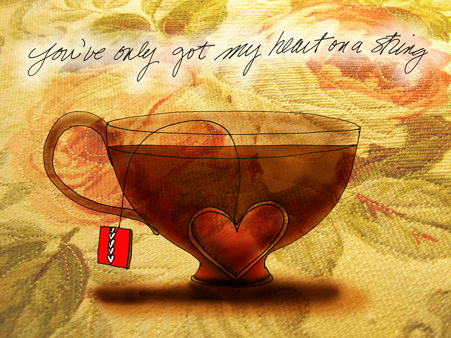 What my Tea says to me on Behance