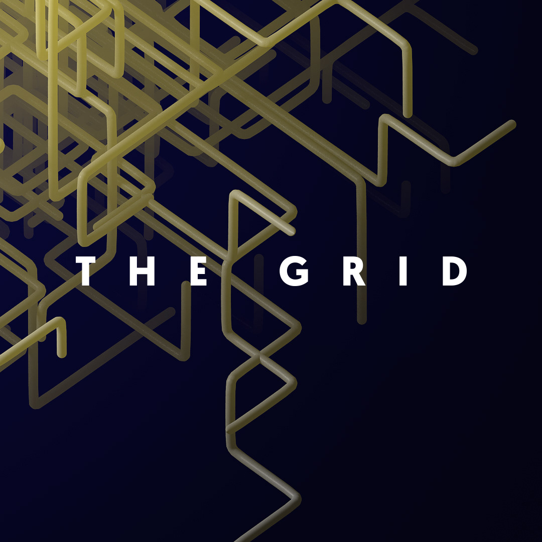 grid structure 3D CGI modo Procedural particles minimal setup abstract