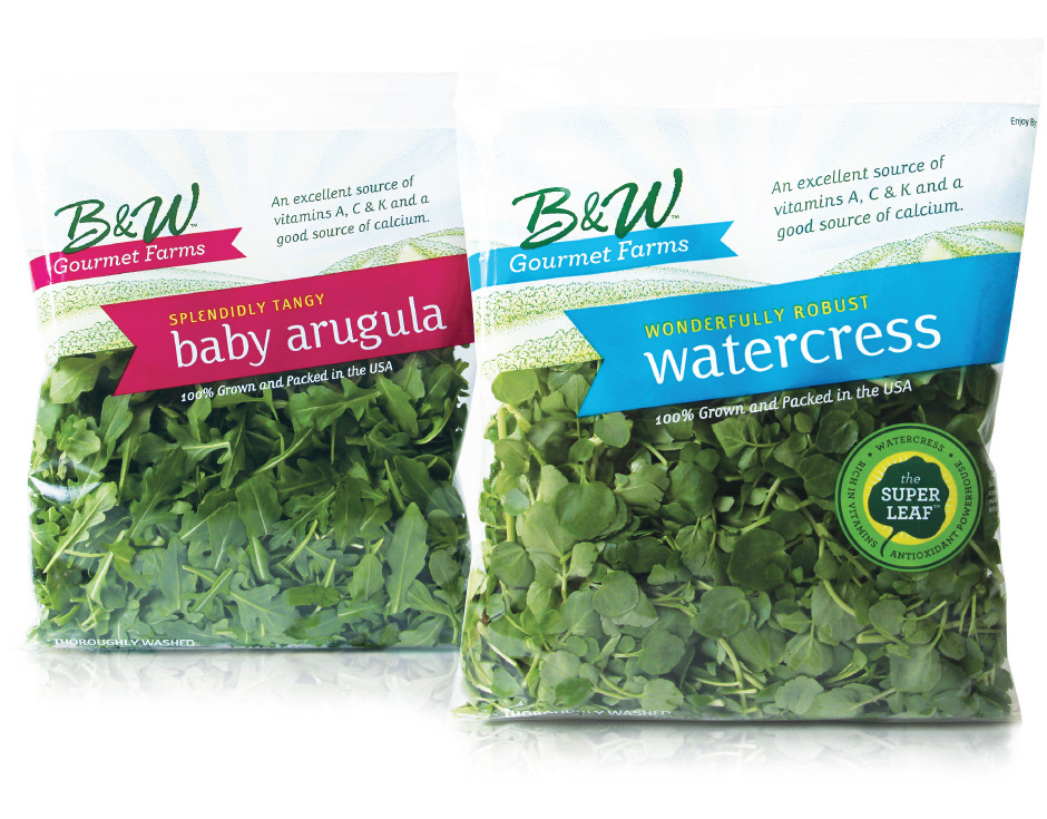 fresh produce Baby Leaves Edmundson Martin Produce Packaging