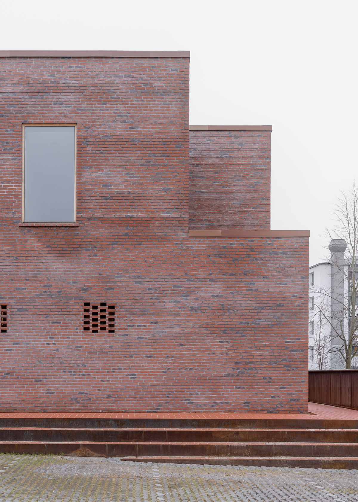 architecture church denmark Minimalism nordic Interior modern brick glostrup sognegård skala architecture