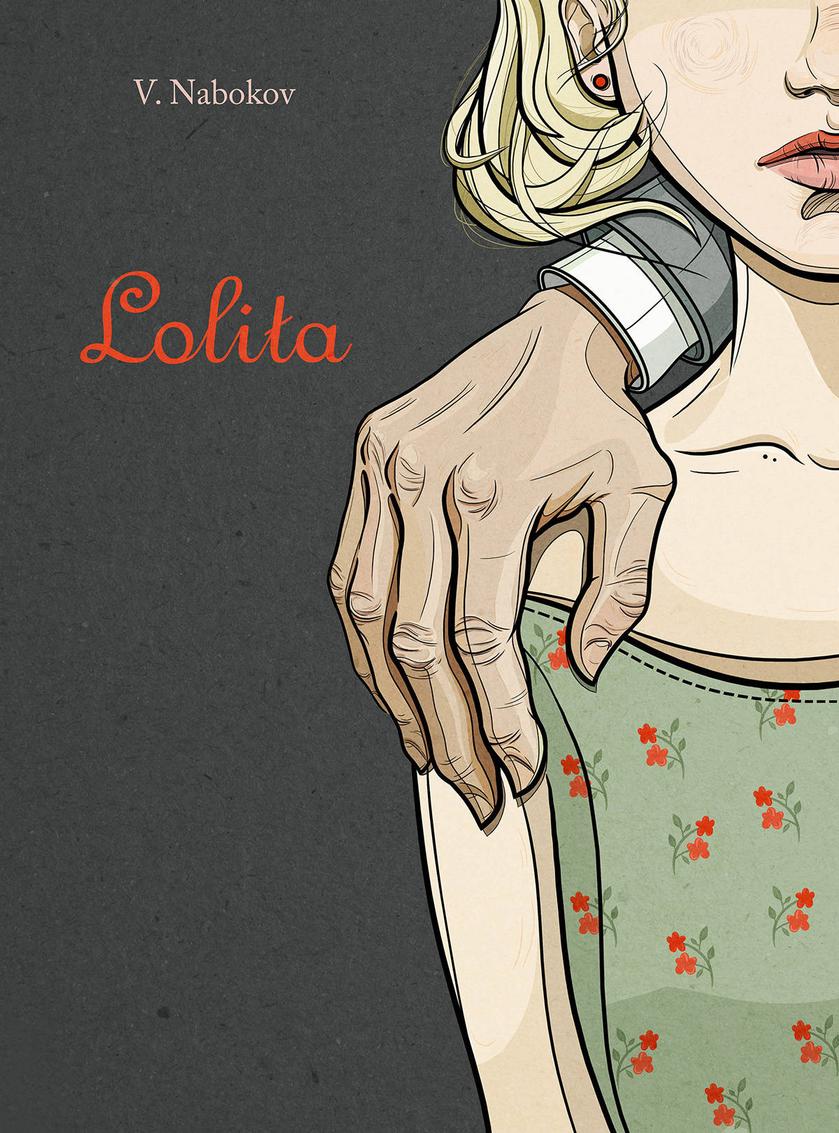 lolita bookcover bookcoverart ILLUSTRATION  pastel pure girl cover