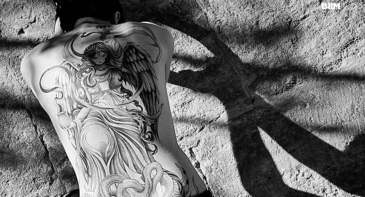 sanhugi tattoo guersan art Paris japan tatouage portrait body canon 5D skin ink inkme tattoo parlor