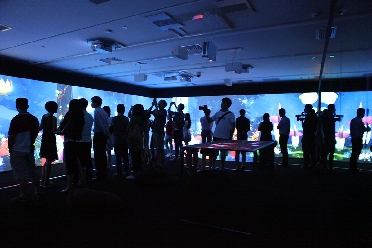 Baris Gencel digital amoris lumina K11 Shanghai immersive 3d projection projectionmapping