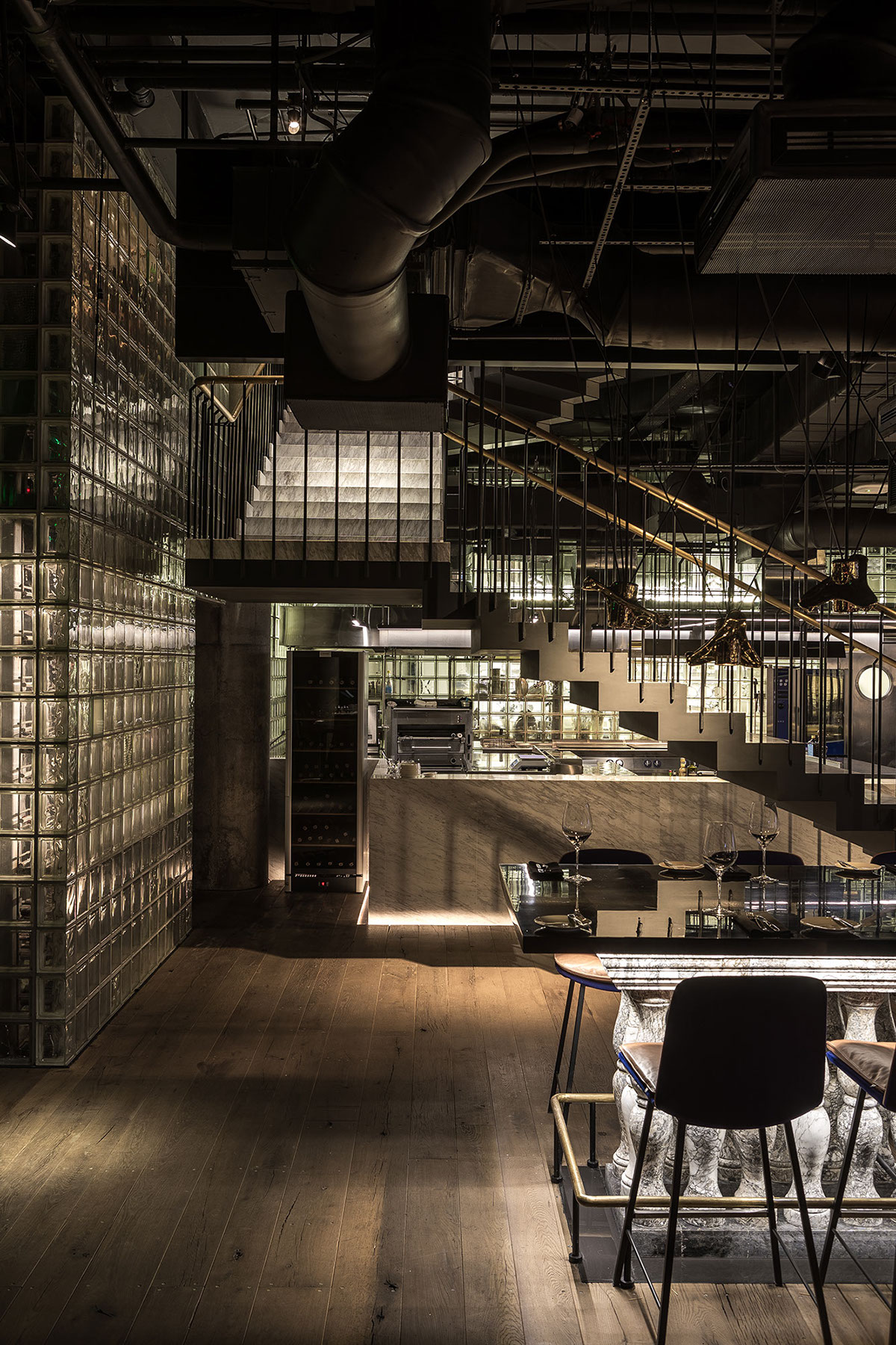 must tsum restaurant Steakhouse design Interior interiordesign yod yoddesignlab Kyiv