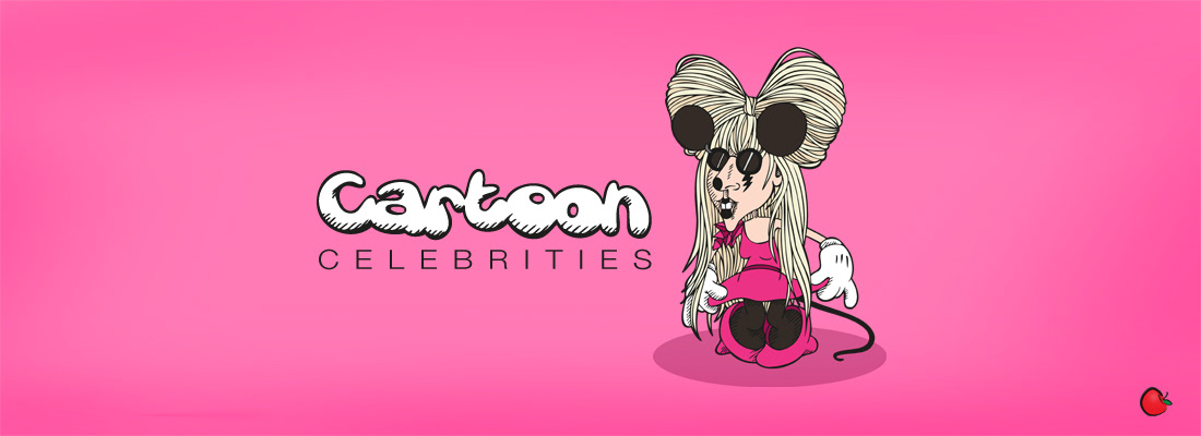 charater design amy winehouse Michael Jackson Lady Gaga Rihanna justin bieber Paris Hilton Illustrator celebrities skull cartoon toy